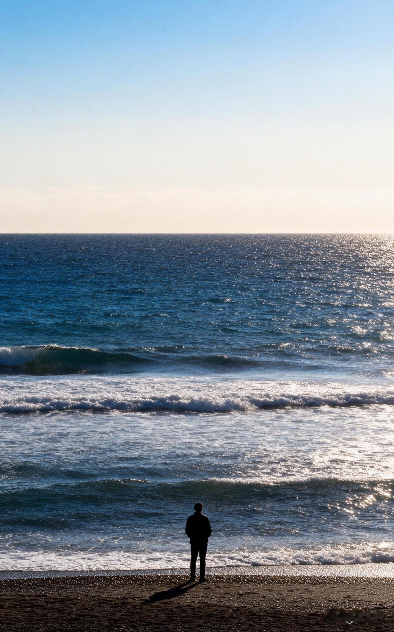 年轻时觉得天大地大，什么都敢想。
现在对着镜子，看见的都是生活的影子。
以前心比