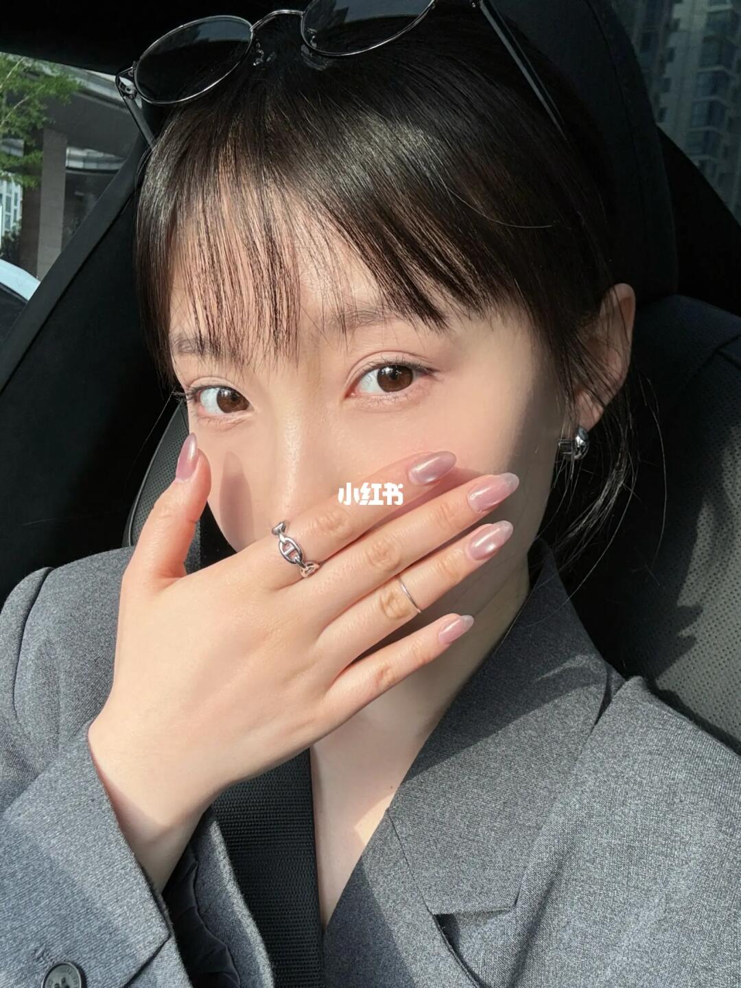New nail ♡.💜最近又迷恋上紫色了💅