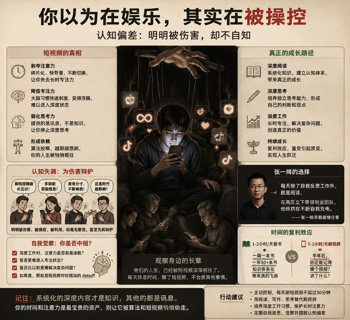699分女孩分享网友为何不舒服了  被短视频驯化却不自知的人，义愤填膺为短视频辩