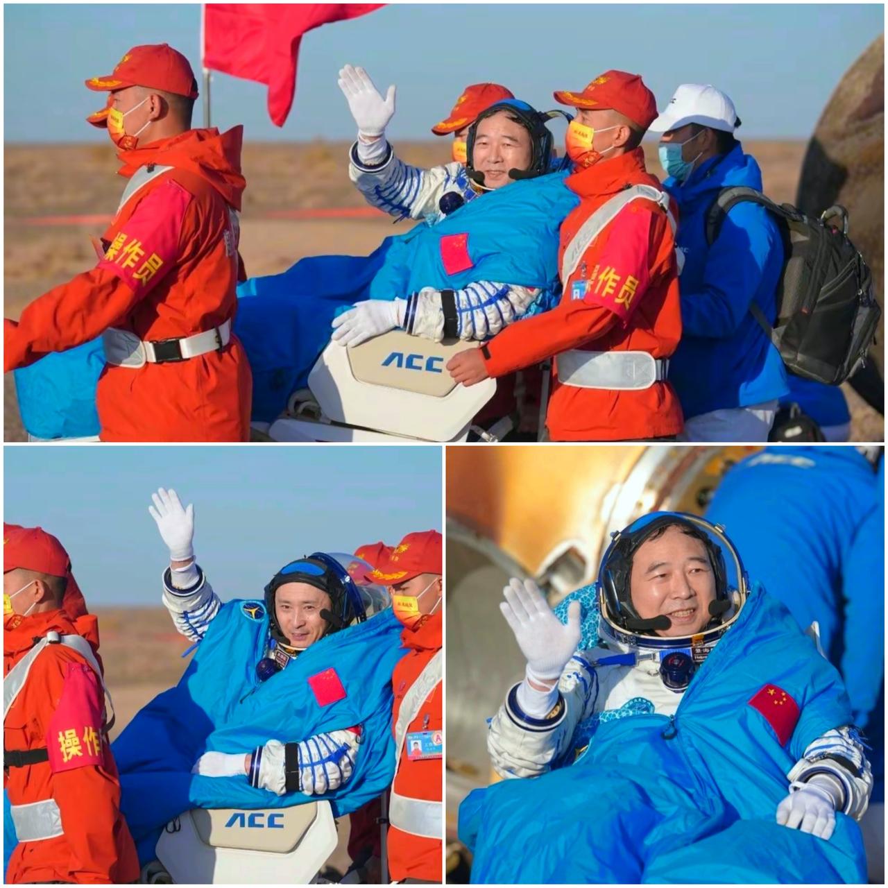 大家发现没？
神舟二十号回来了
但我发现一个问题，现在的返回舱着陆点越来越精准了