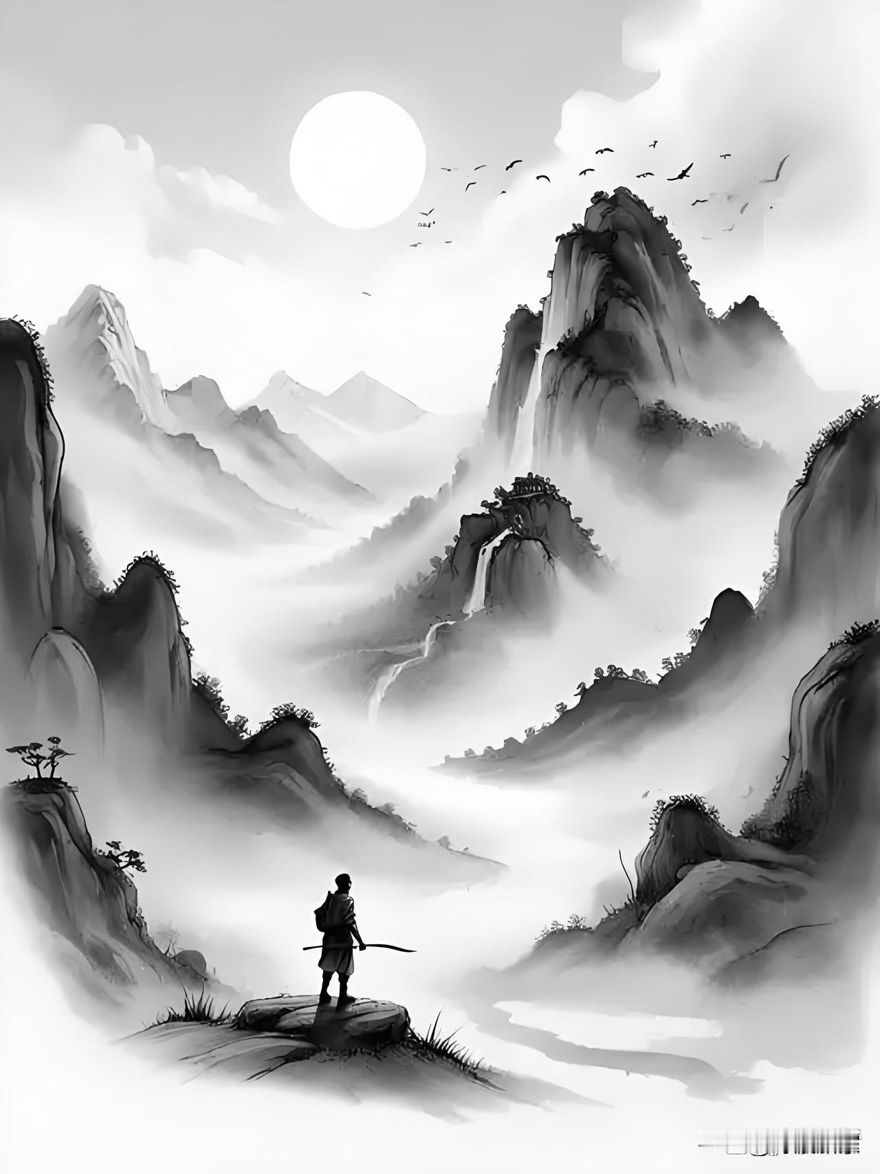 古时候，有个猎人上莫愁峰打猎，打到两只野味后准备回家，却迷了路。转来转去，总是回