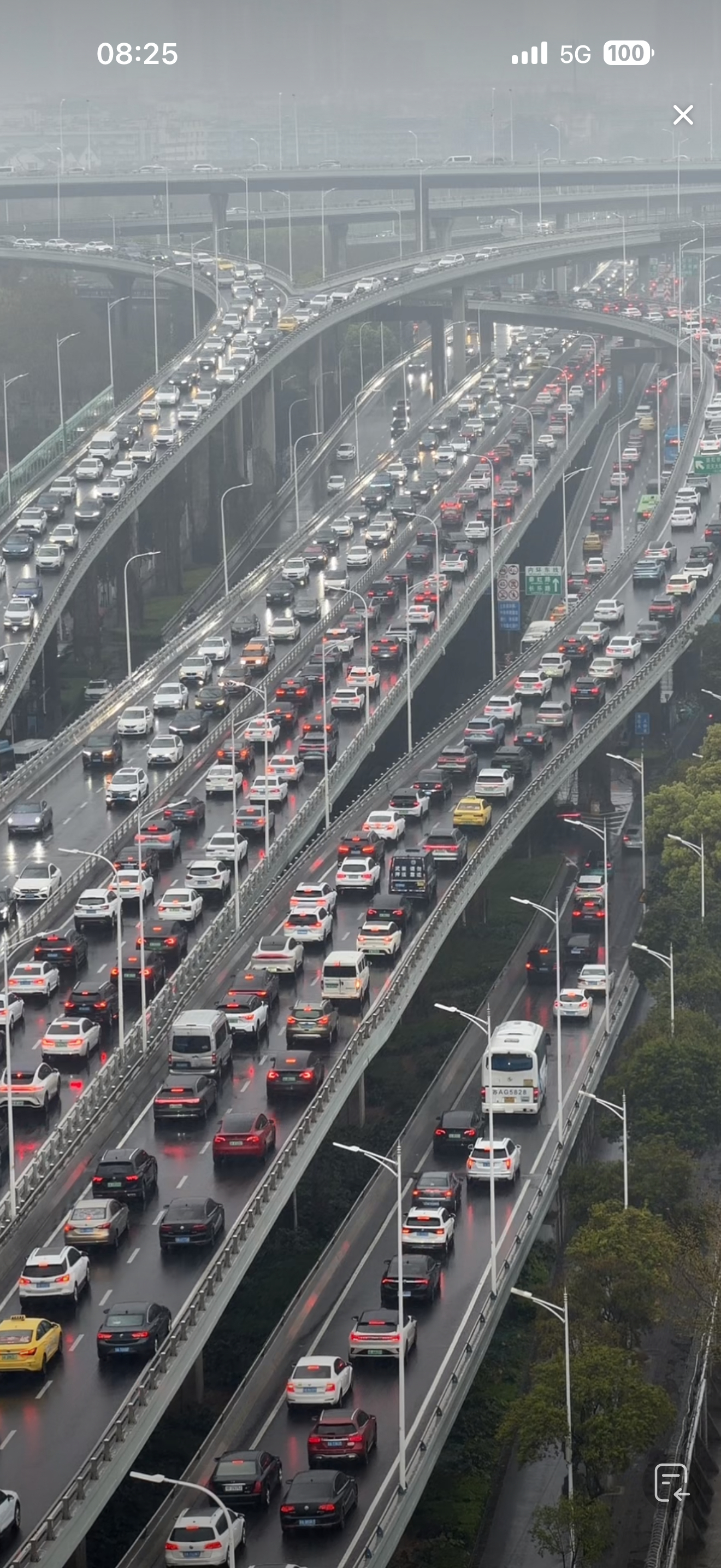 这居然是南京，这么堵车？ 广州·黄埔油麻山森林公园