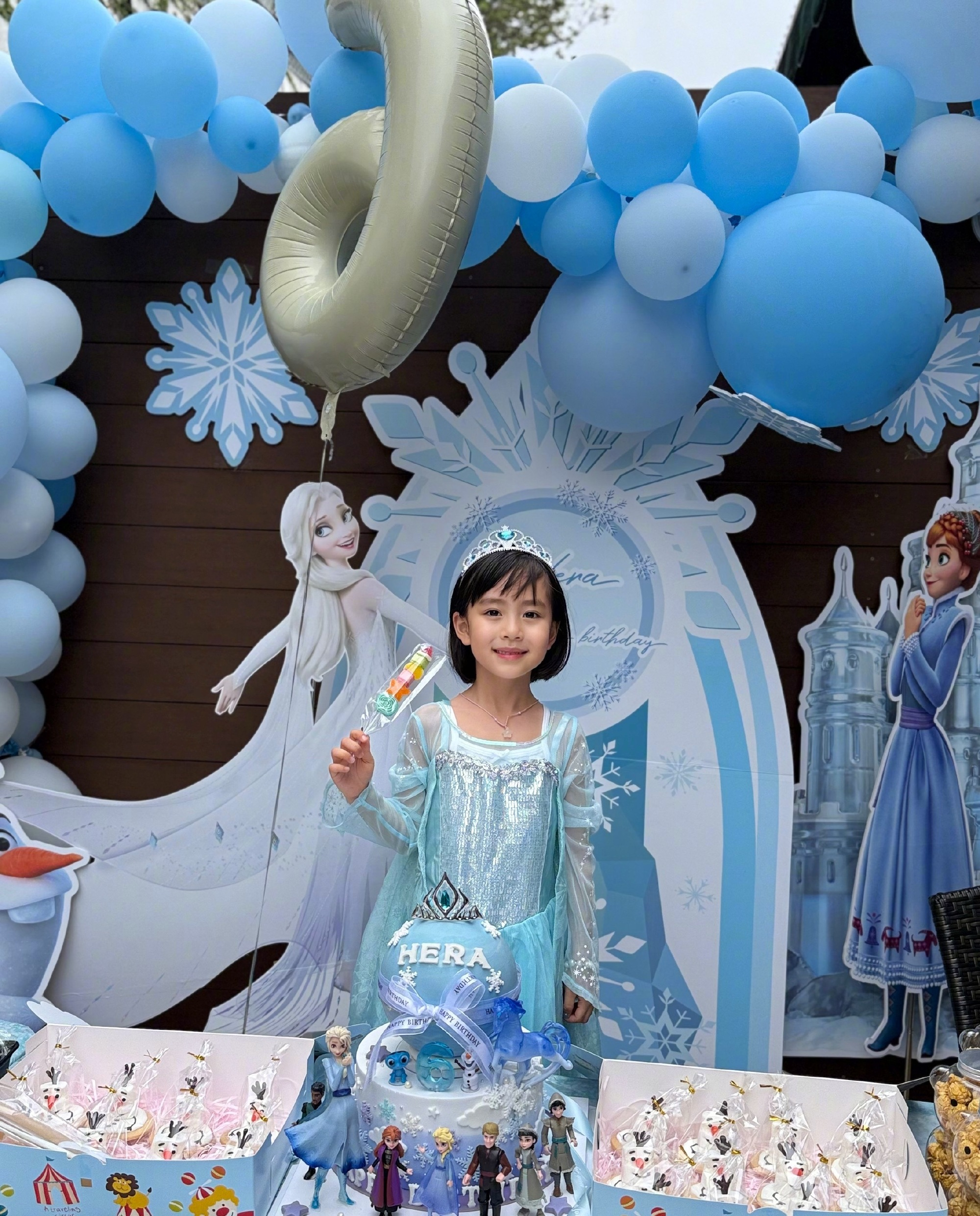 杨怡女儿6岁了杨怡女儿好漂亮 发文为6岁女儿庆祝生日，珍珠好漂亮啊，完美遗传了爸