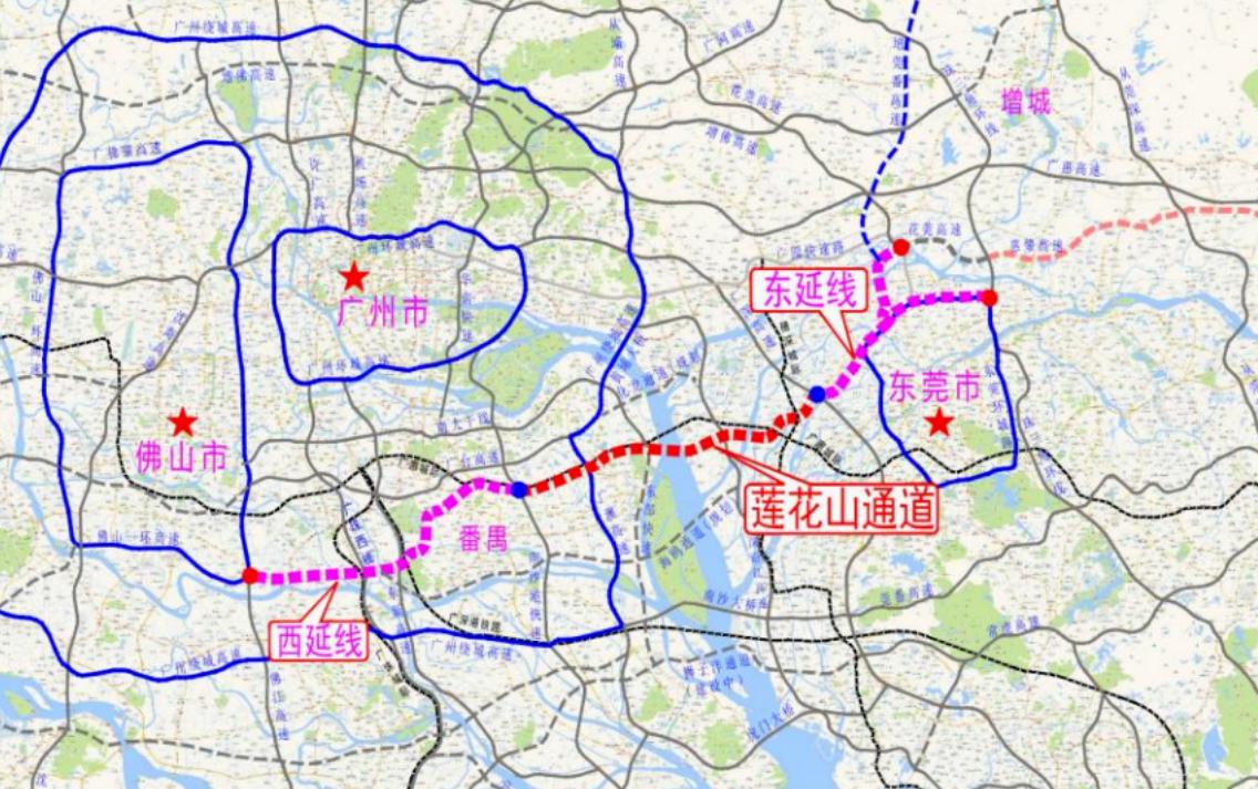 【莲花山过江通道来了！采用隧道方案】早前莲花山过江通道开启了可行性研究，其中列明