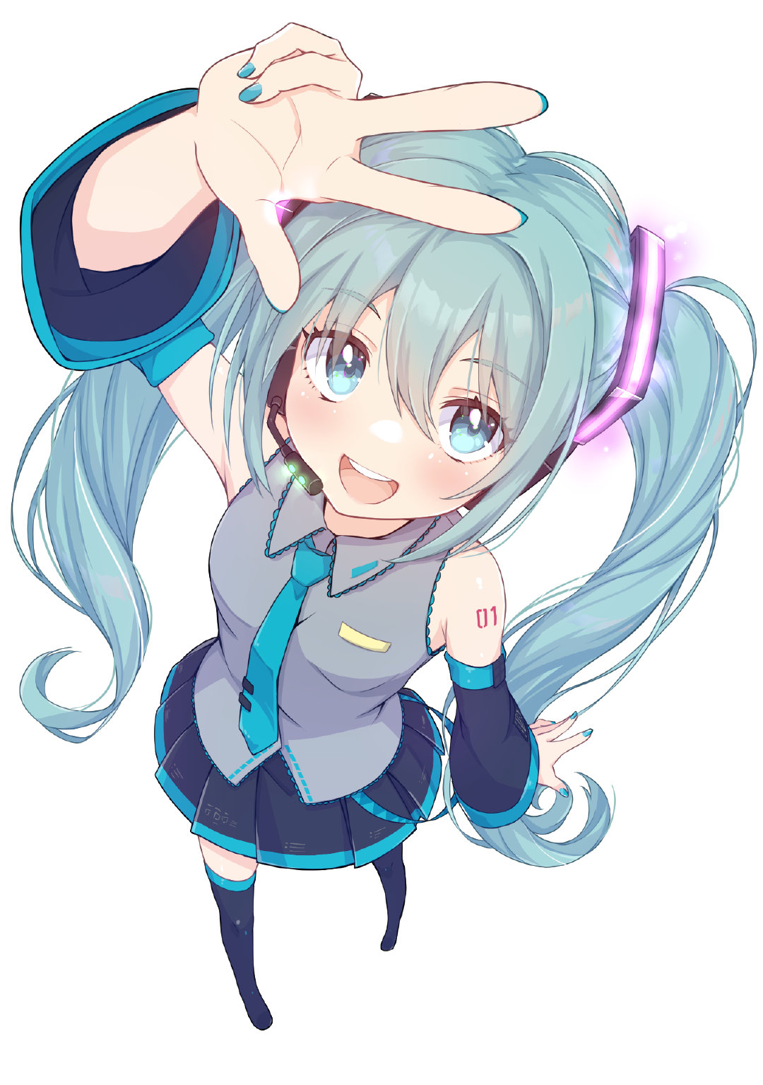 初音未来——画师: しか貴族，网页链接