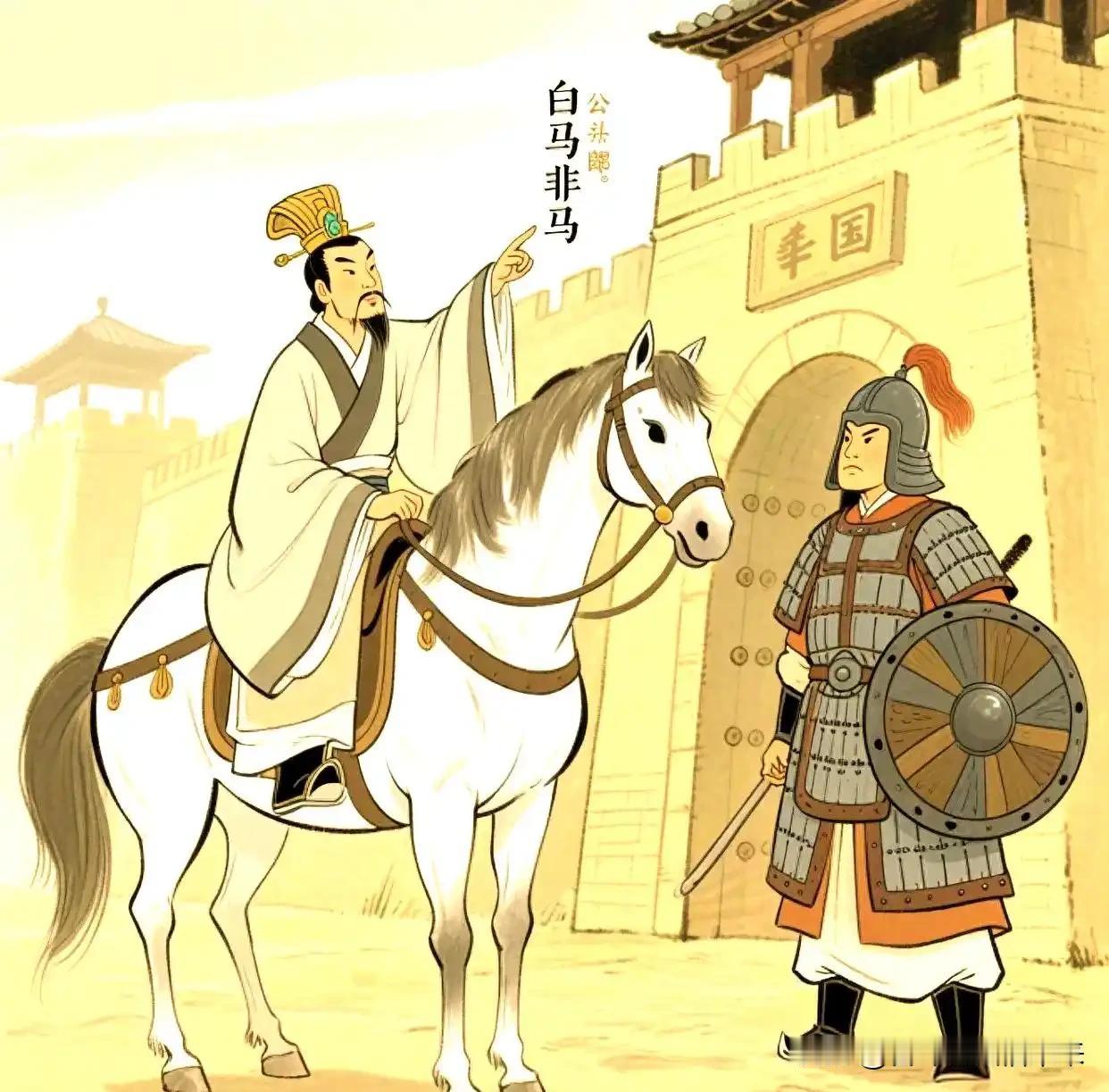 作者加速成长计划邯郸成语：坚持“白马非马〞的公孙龙为何在平原君面前失宠？——[山