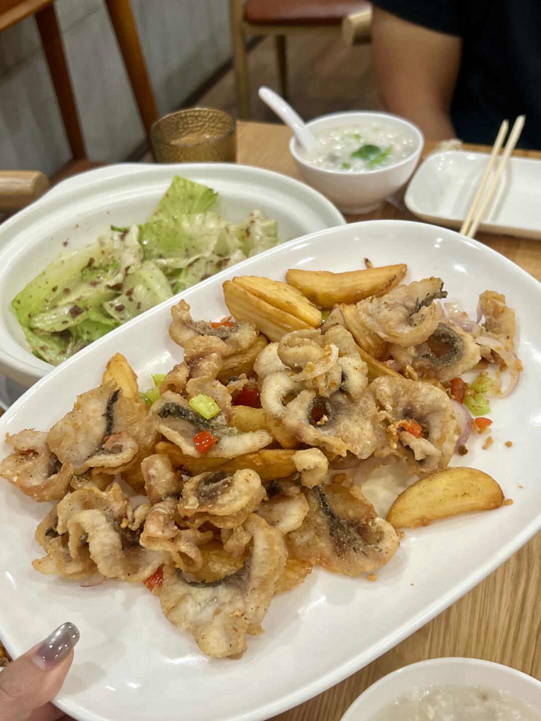 我不允许有人没吃过这个椒盐薯角脆鱼片！！！