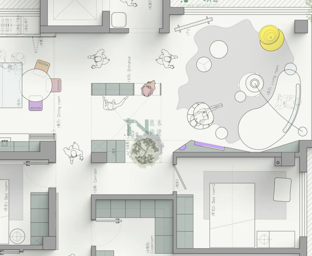 谁说主卧就只能在这里！我家偏不这样