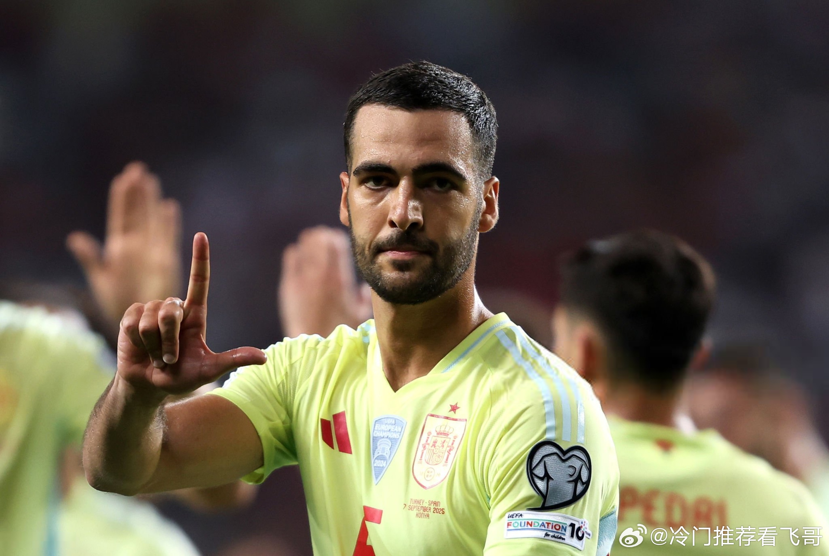 Mikel Merino土耳其0比6西班牙 ​​​