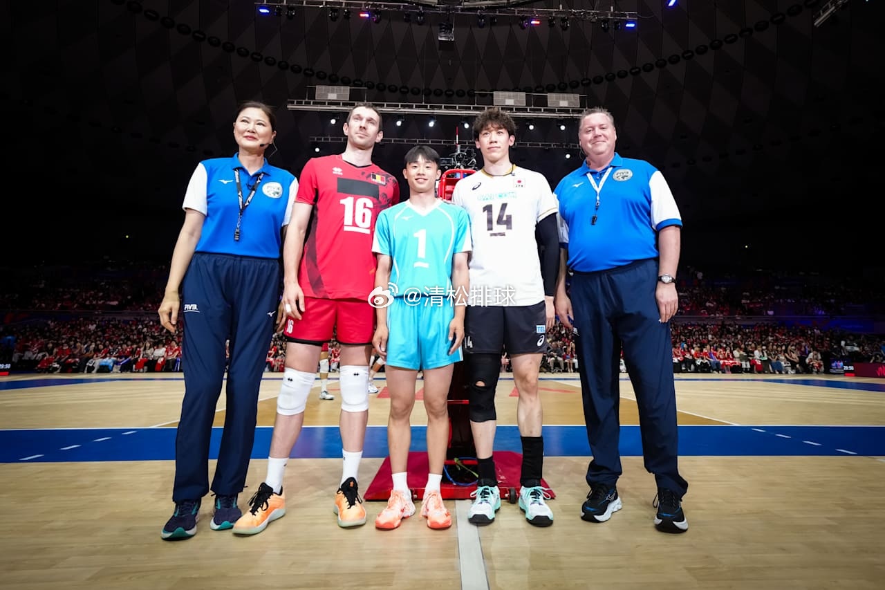 2026年世界男排联赛日本大阪站日本男排vs比利时男排第一局：25-20大比分：