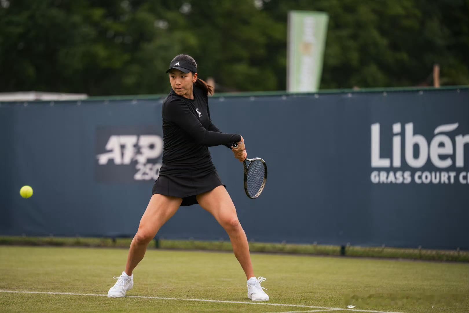 WTA250🇳🇱斯海尔托亨博斯女单首轮🇨🇳王欣瑜5-7/7-6(2)/1
