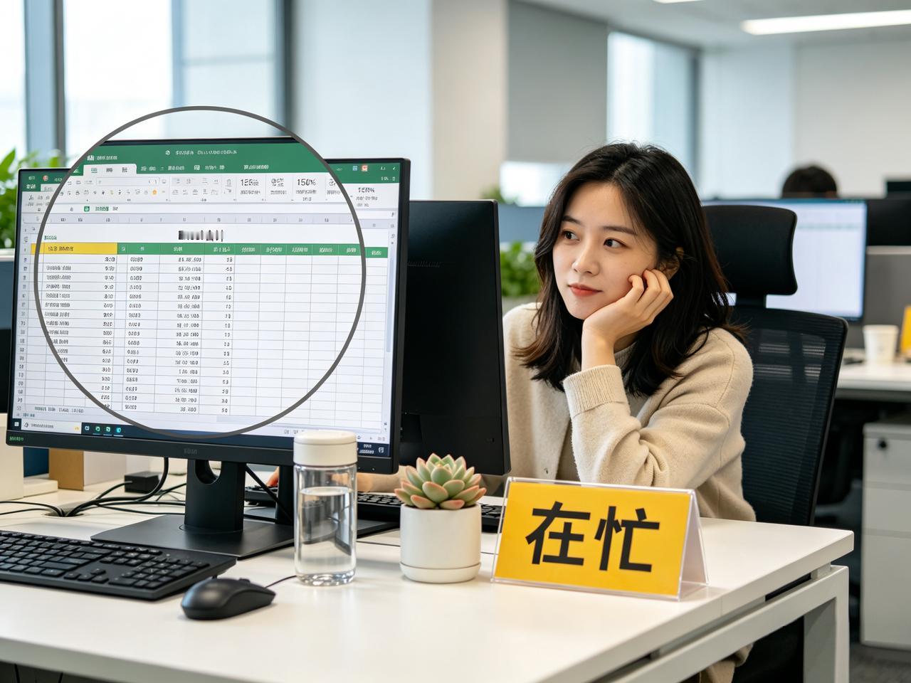 公司里有个神人叫李姐，行政部公认的“人间清醒”。她的工位永远最干净，只有一个水杯