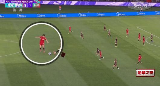 别再怪门将彭诗梦了，《足球之夜》破解半决赛中国女足第二个丢球，至少有四次破坏这个