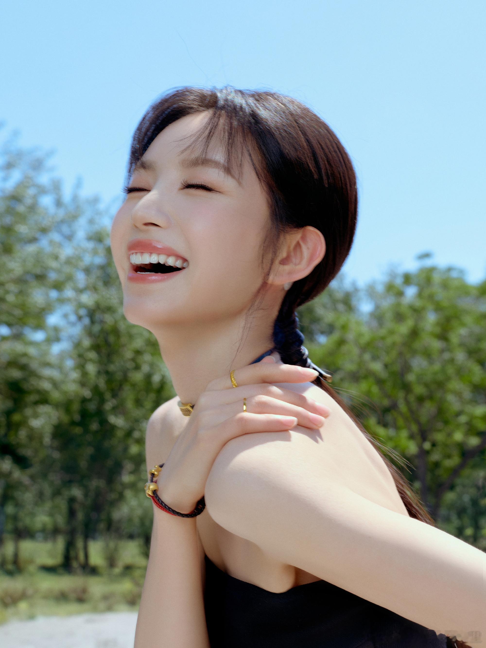 全世界最不吃拍照压力的女明星好美啊真的好喜欢啊😘田曦薇不吃拍照光线角度压力