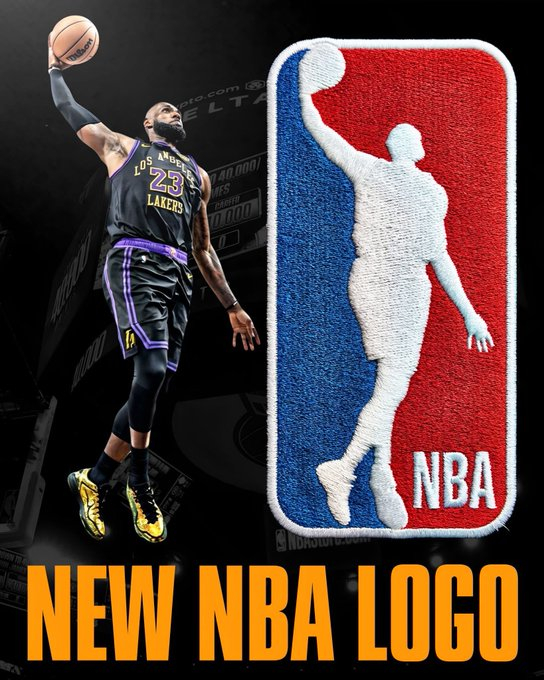 在打破所有NBA纪录后，据报道NBA正在考虑更改其标志性的队徽，勒布朗·詹姆斯被
