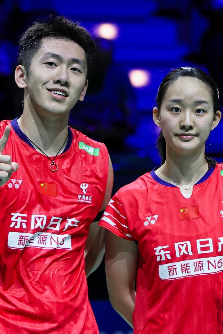 国羽混双今日登场!
4月7日，2026年羽毛球亚锦赛在宁波开幕。首日比赛，国羽三