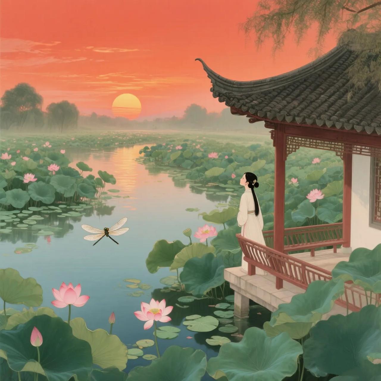 夏至阳盛邪自避，愿君长夏纳清阳