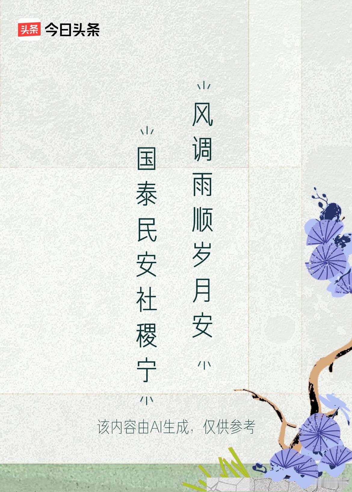 这是最大的心愿。