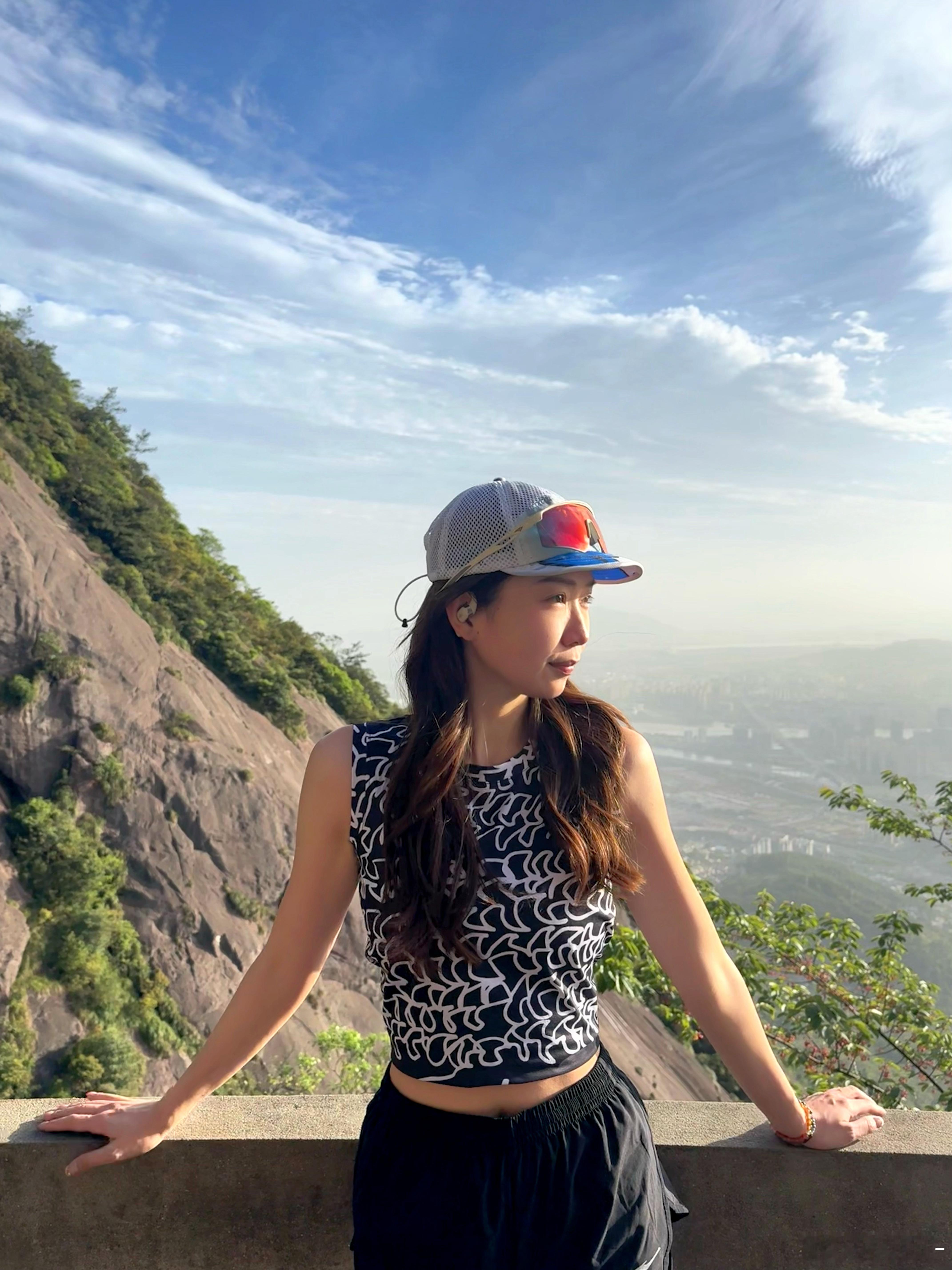 白云洞的晚霞真的太美了吃饭跑步和恋爱全民runninglove即刻开跑 ​​​