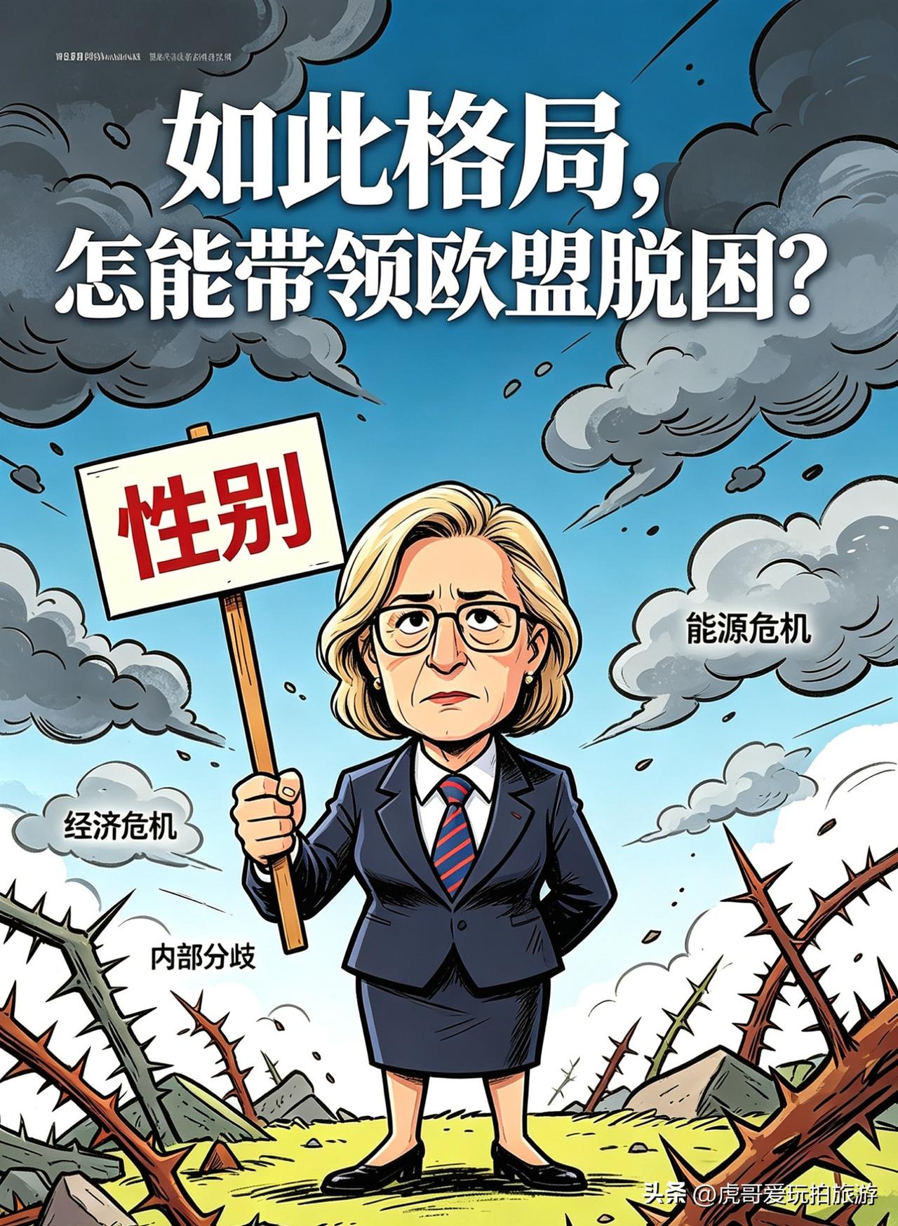欧盟外长点评中美会谈只谈性别，如此格局怎能带领欧盟脱困？

中美高层重磅会谈聚焦