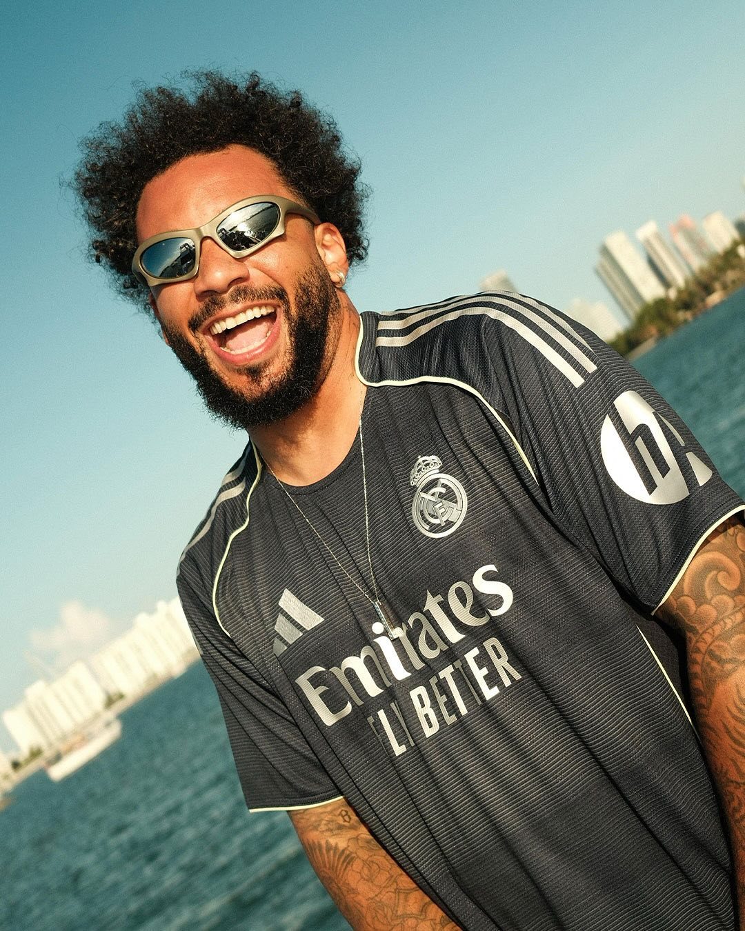 马塞洛 x 皇马2025/26赛季客场球衣！😎✨马塞洛halamadrid ​