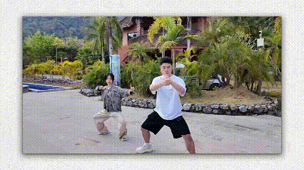 陈赫打八段锦陈赫录五哈不瘦反胖哈哈哈哈哈录综艺不瘦反胖，陈赫当场心累表态要独自吃