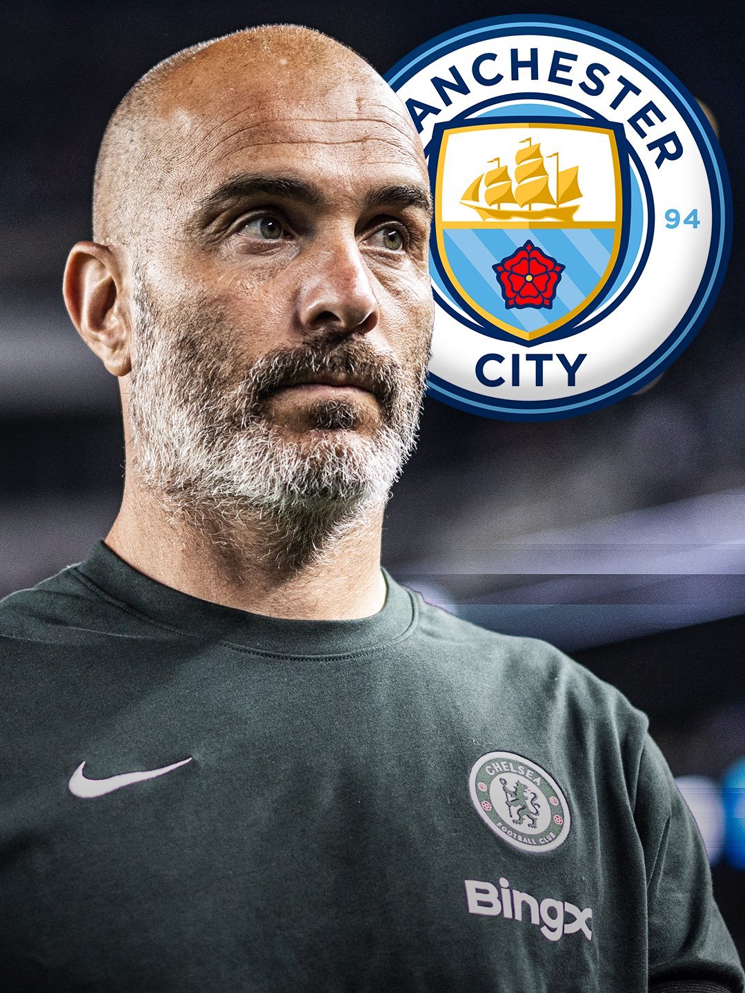 罗马诺：如果瓜迪奥拉离开曼城，马雷斯卡依旧是他们的首选。英超