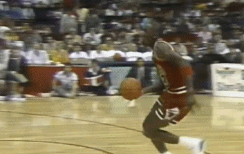 感觉乔丹在飞！