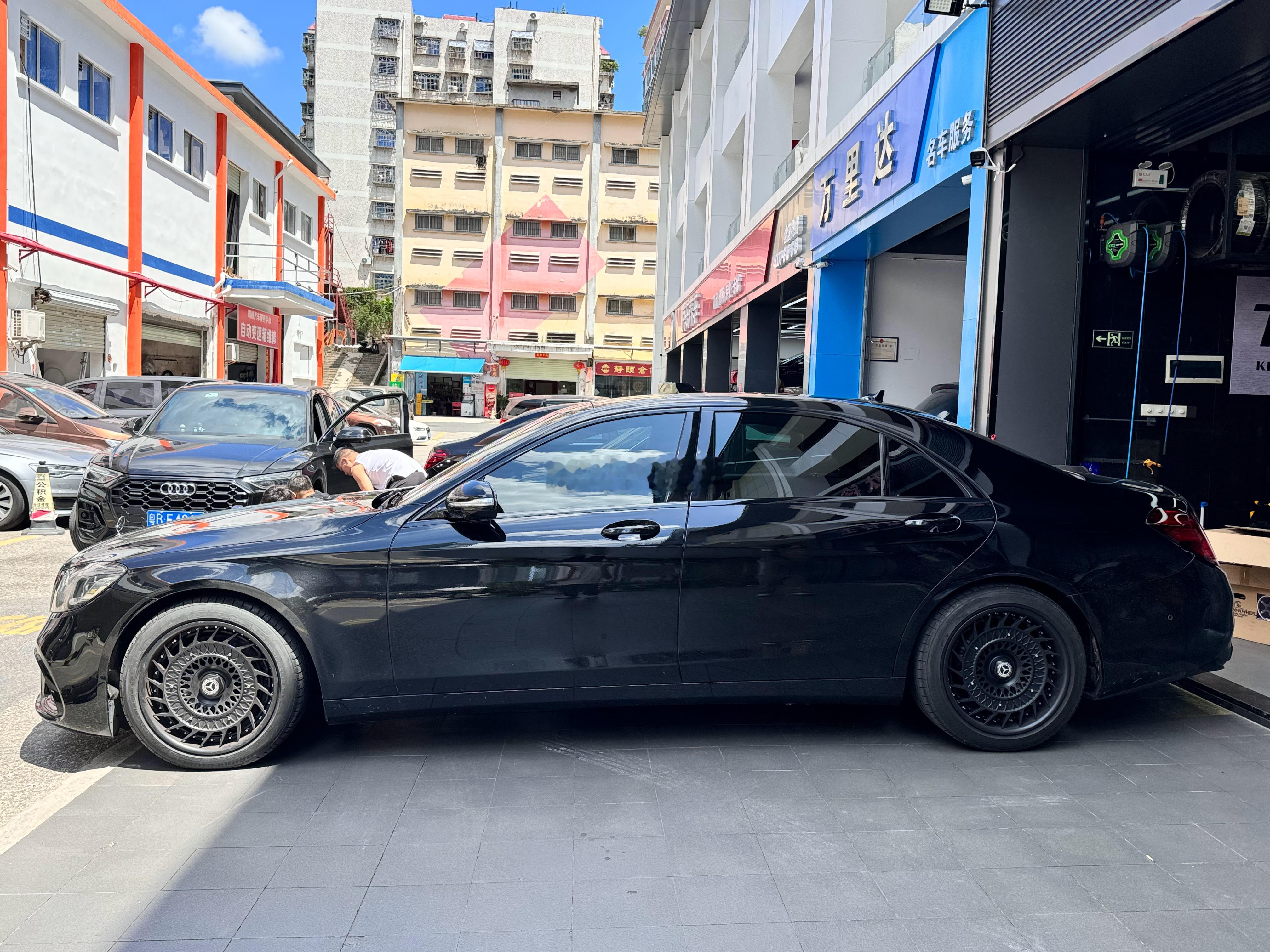 奔驰拆下 19寸9J ET30 10J ET30 5×112奔驰S级 CLS G