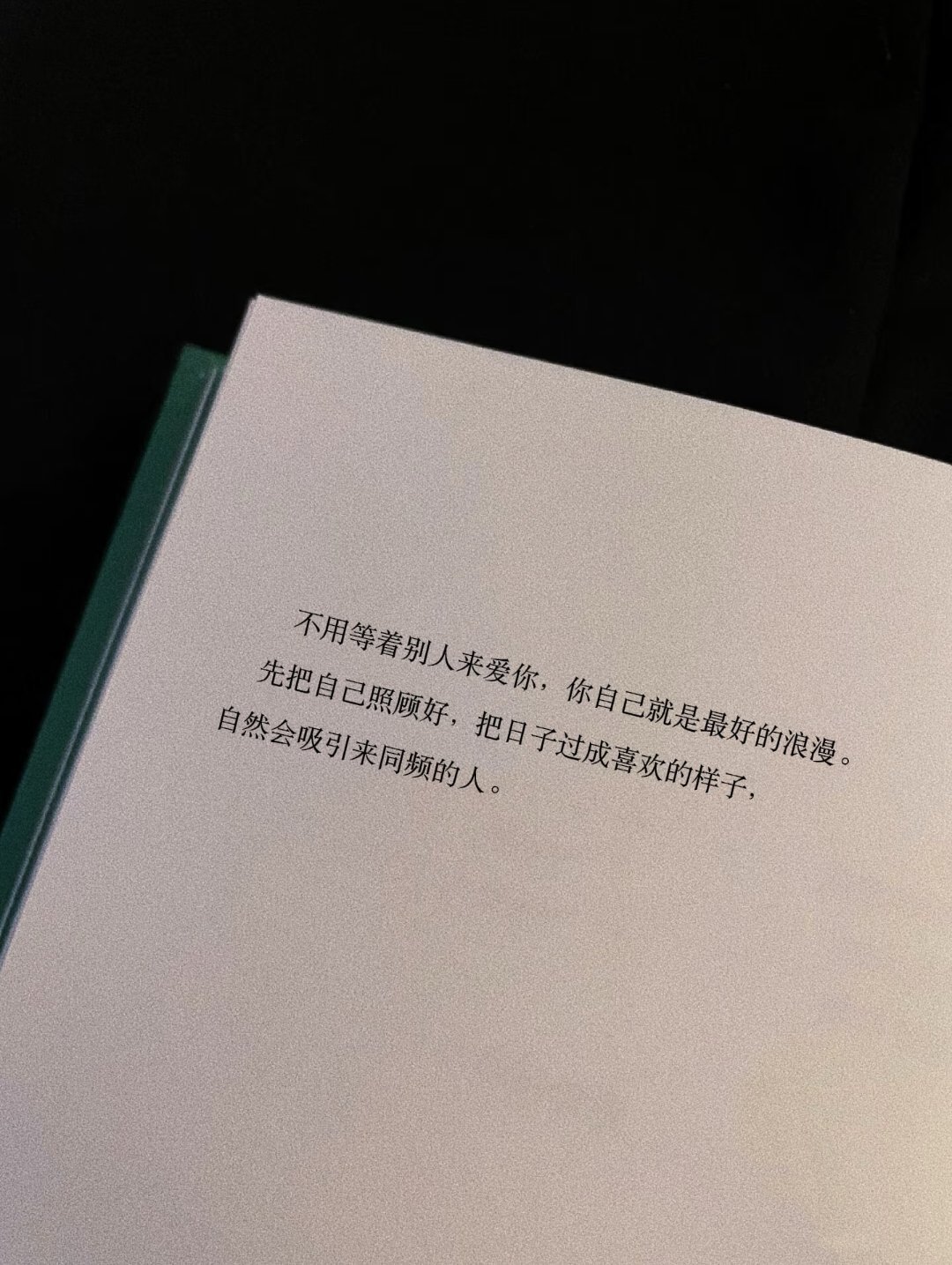 原来人身上的焦虑跟戾气都是被亏待出来的情绪稳定、安全感这些东西是需要被爱出来的就