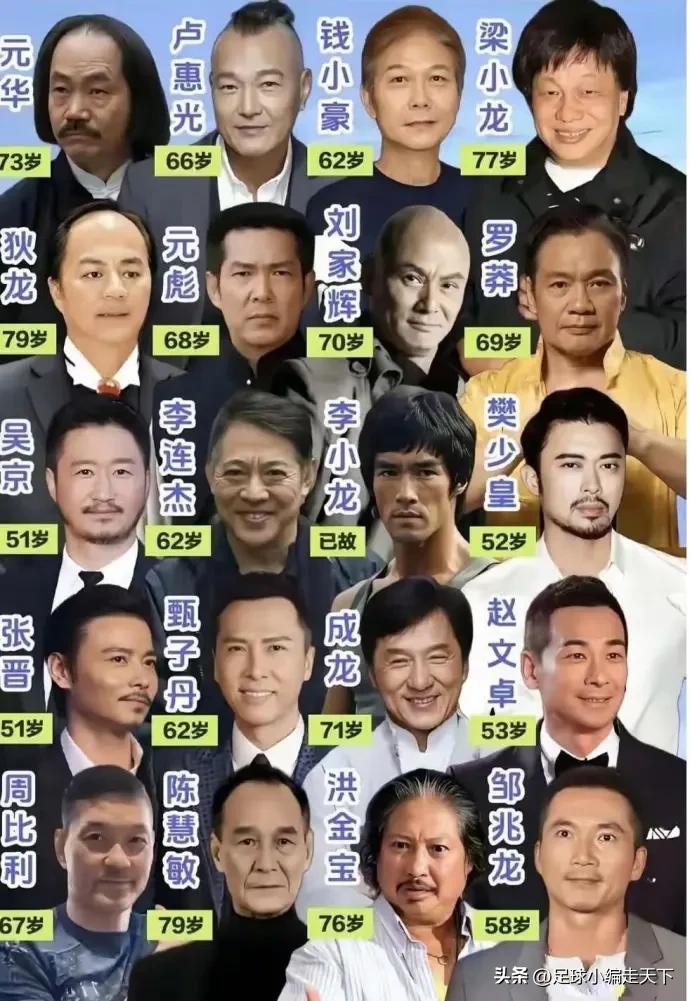 大家觉得华人武打明星里面哪个最能打？李小龙和李连杰前二没争议吧？
其实这个名单内