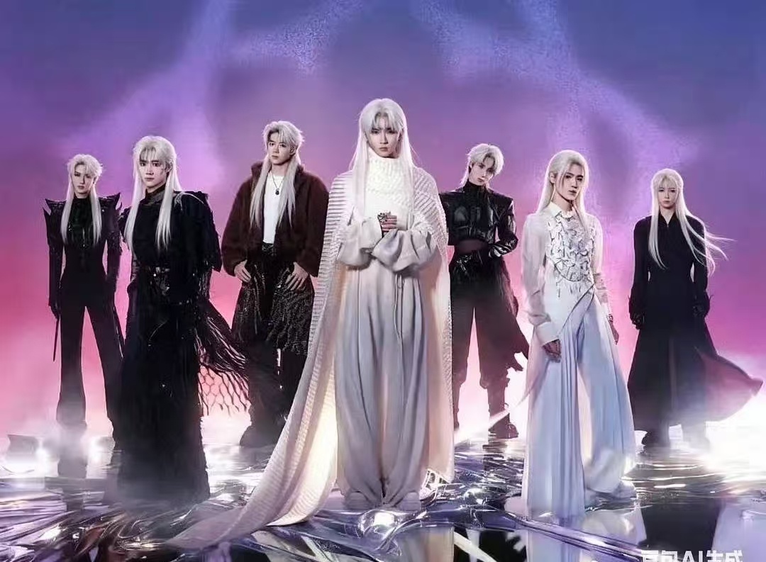 时代少年团同款长发造型 同款长发不同氛围感，时代少年团这组造型太绝，适配度高到惊