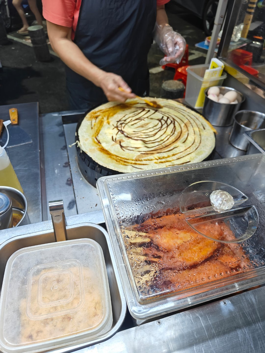 今晚晚餐手抓饼