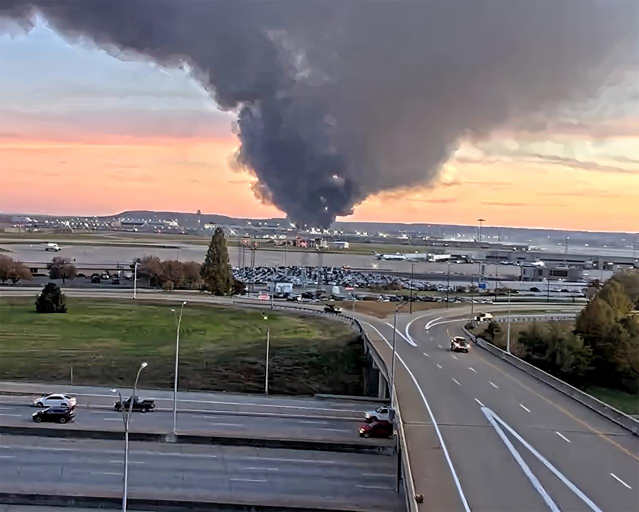 美国1架飞机撞向大楼，现场十分惨烈，政府关门35天终于酿成大祸

这起事故发生的