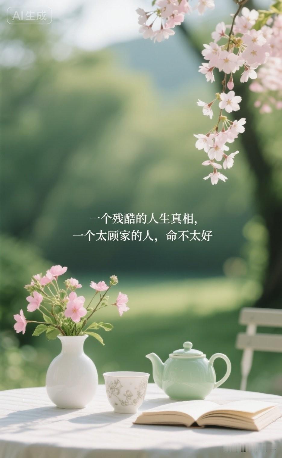 一个残酷的人生真相，一个太“顾家”的人，往往命不太好。

《菜根谭》有言：“福莫