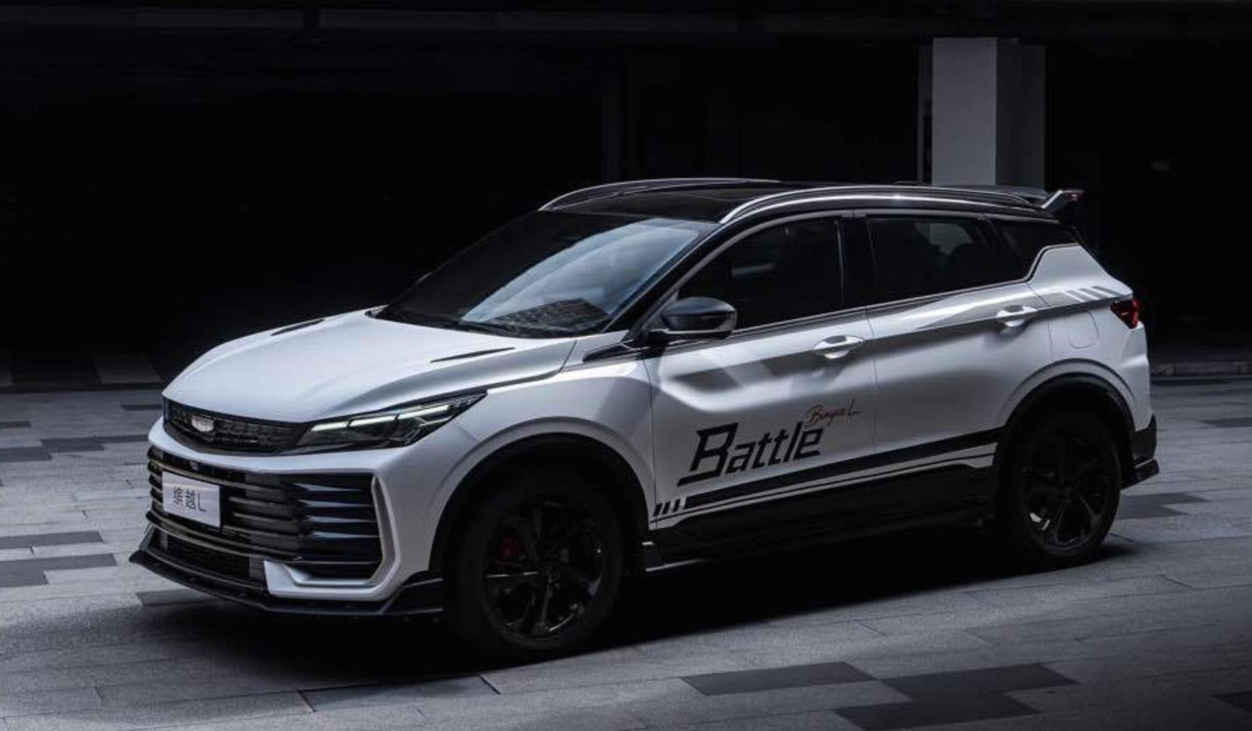 吉利缤越L Battle版上市，限时价8.78万元定位为小型SUV新增碳纤维风格