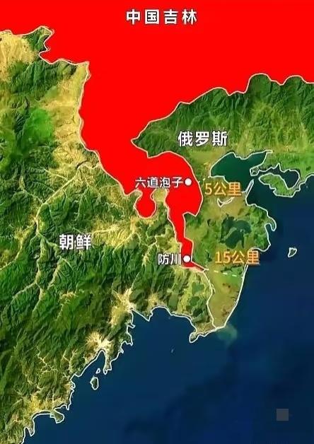 太可惜了，就差这一点点，我国就有个出海口了[酷拽][酷拽][酷拽]