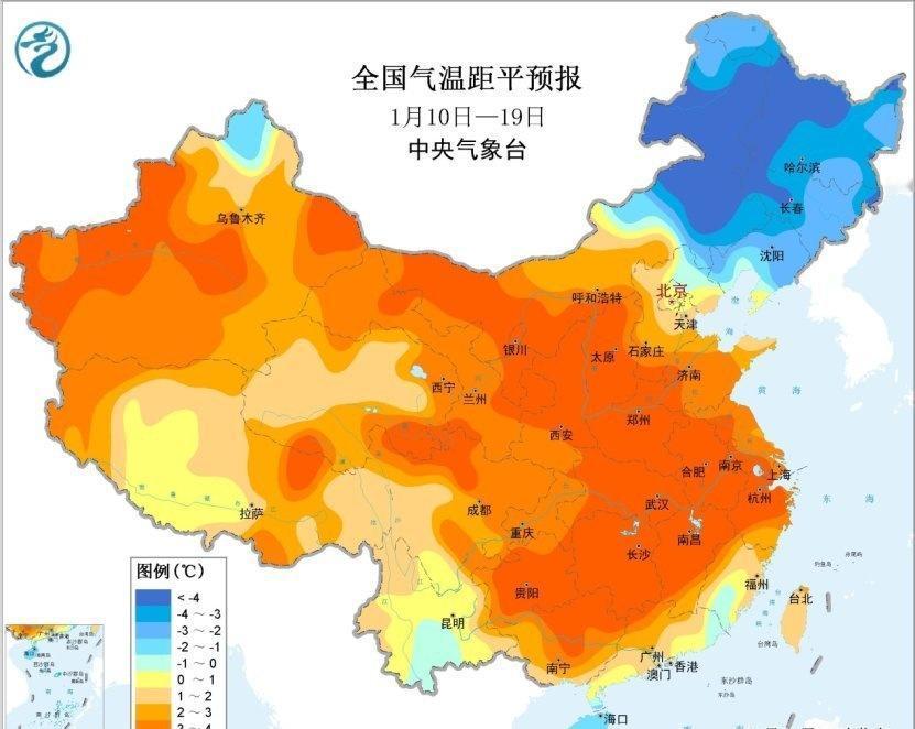 除了东北 闽南 粤东 海南 云南 北疆等地外，几乎就是爆暖了，直到中旬后期的雨雪