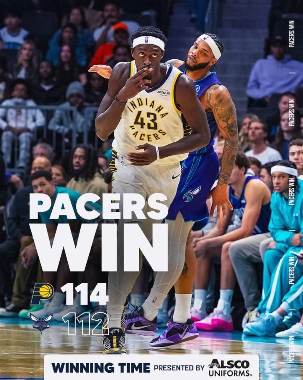 1月9日NBA常规赛战报（4场）：

步行者114-112黄蜂
骑士-森林狼
