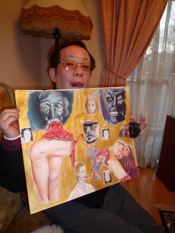 疯狂的日本食人魔佐川一征。佐川一政1949年出生于日本，是世界十大食人罪犯之一，