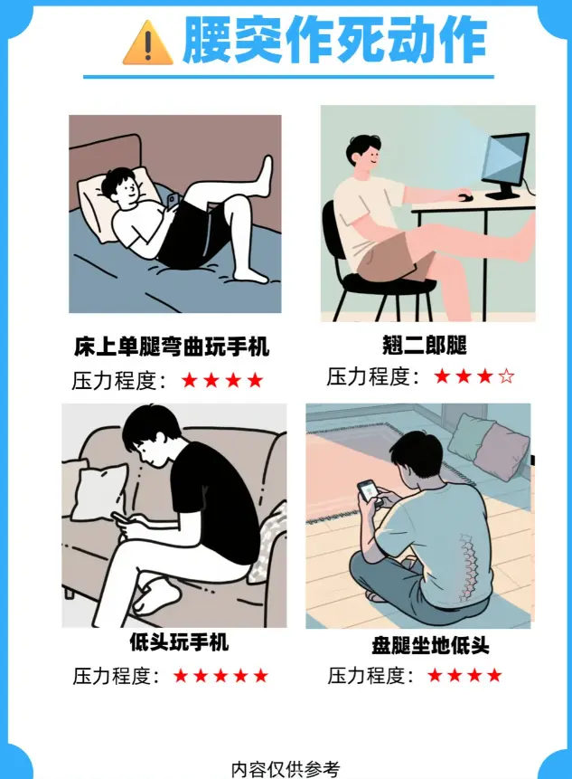 自律  腰椎突出  腰椎康复 当代年轻人身体 健康不什么都重要