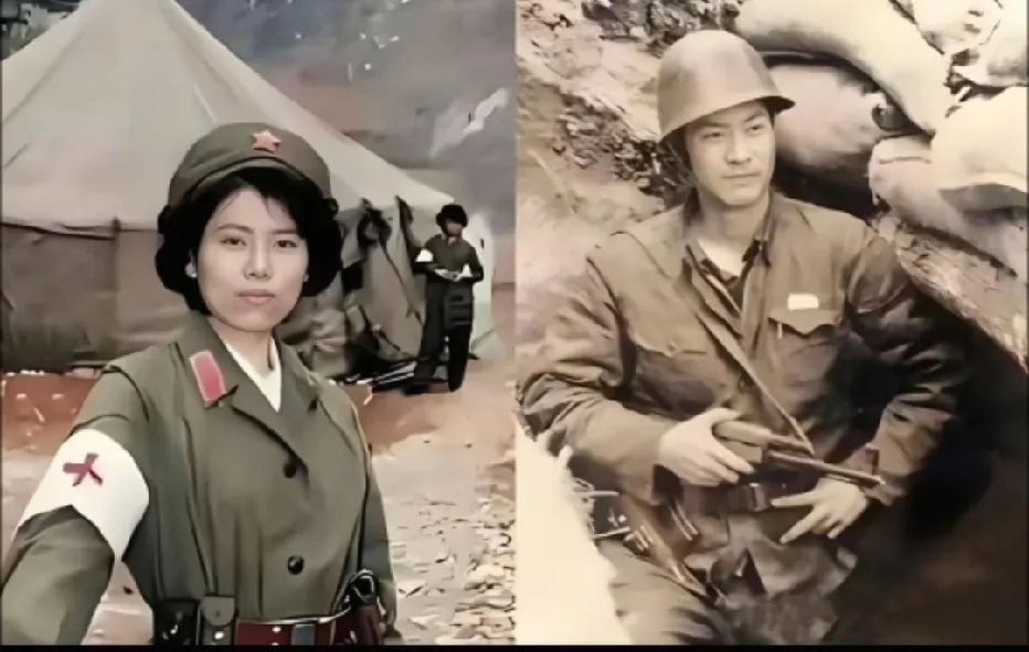 80年代，齐有为和石继军夫妇在前线老山战役期间两人在各自岗位上的一张留影，将自己