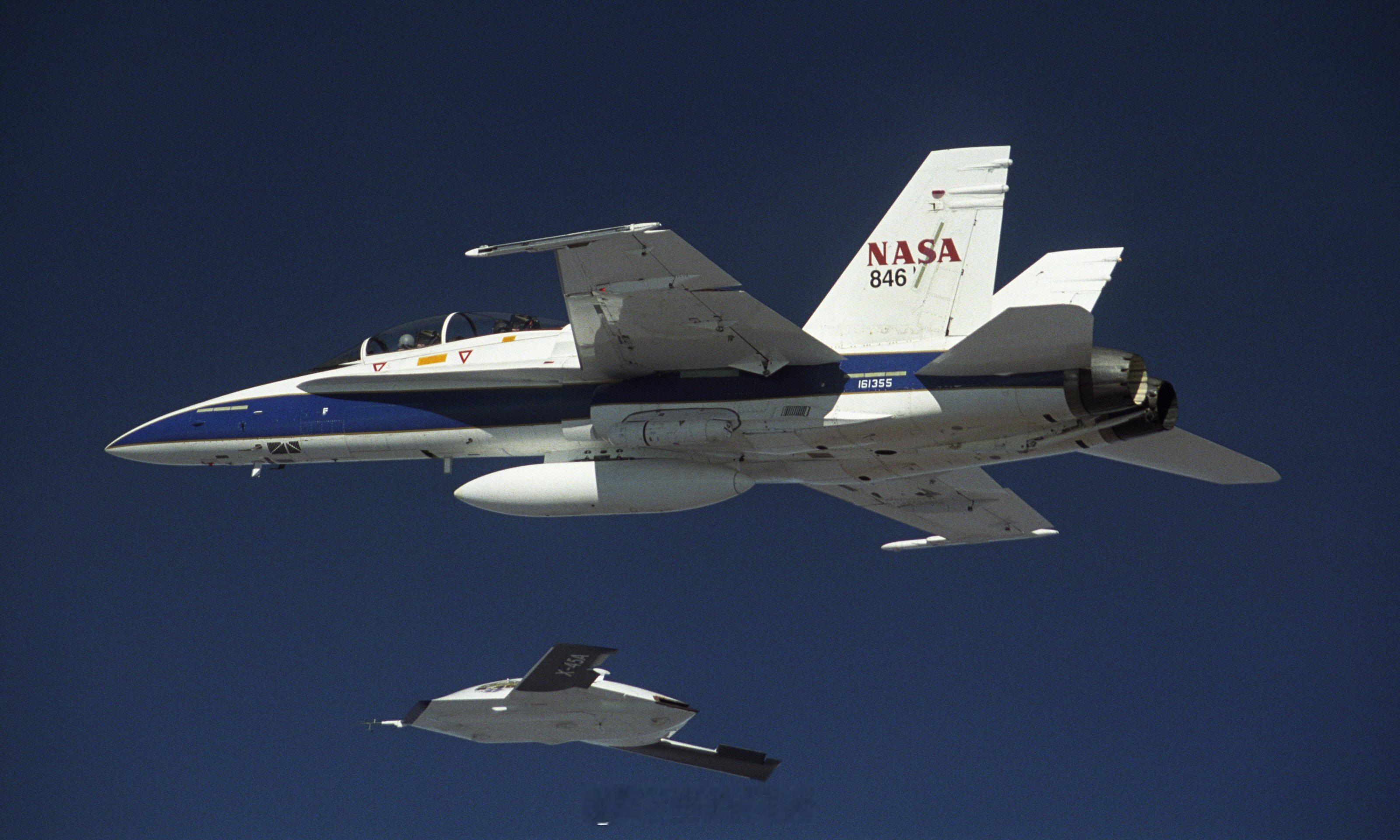 X-45A和F/A-18B航空[超话]航空创作计划 ​​​