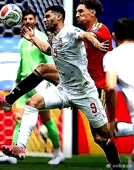 2026美加墨世界杯，比利时队0-0与伊朗队战成平局，两队各得一分 
