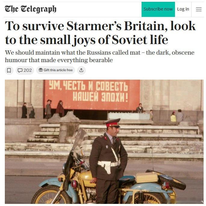 俄乌冲突 接招吧，普京！《每日电讯报》：要在 “斯大林式” 的英国生存，你得从苏