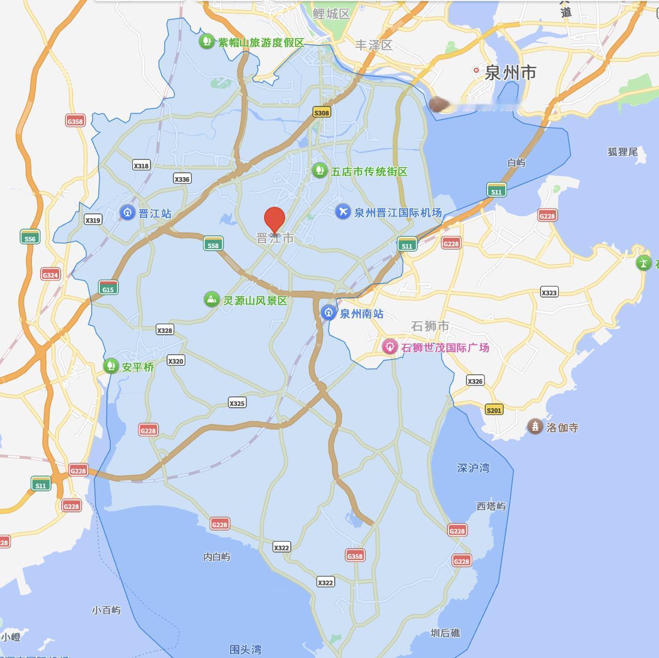 河流与城市同名的现象：1、河流叫晋江，城市也叫晋江，位于福建省。2、河流叫沅江，