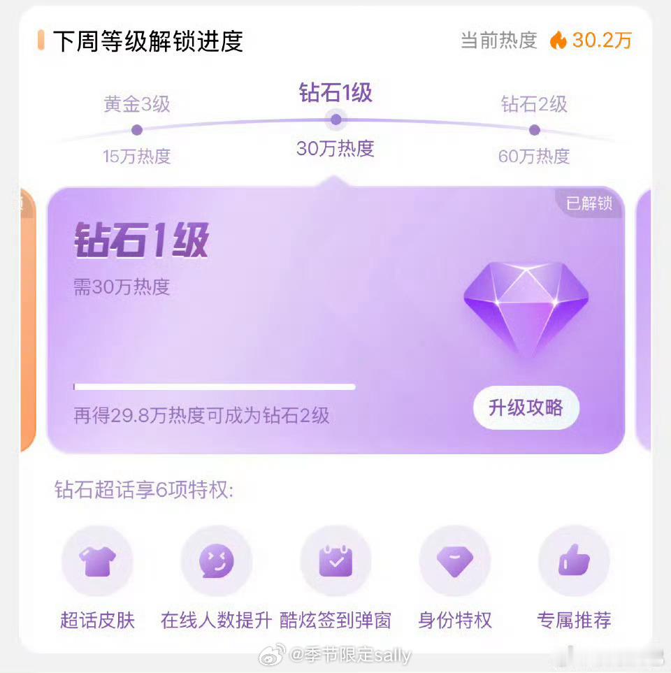 陈都灵真吸到粉了，钻超达成，微博铁粉也稳定9999+[打call] ​​​