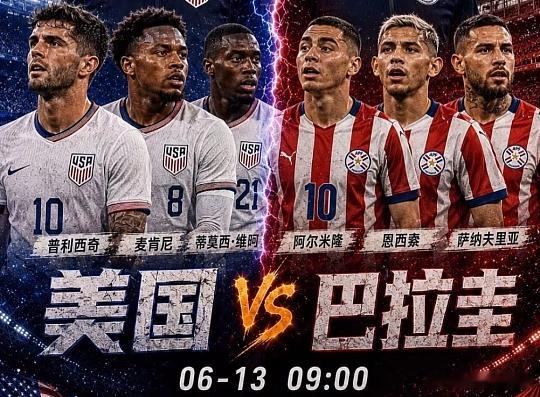004  世界杯   美国vs巴拉圭方向：主胜比分；2-1  1-0  2-0进