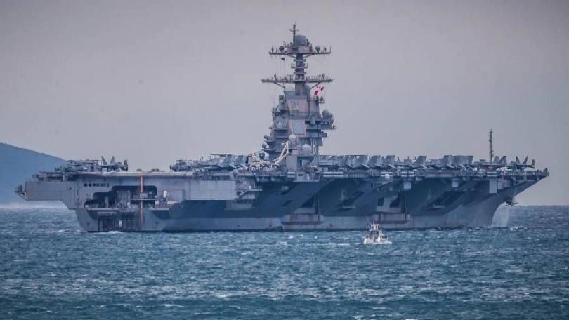 美国多间媒体引述美官员报道，美军「福特号」航空母舰战斗群预计将于近日启程离开中东