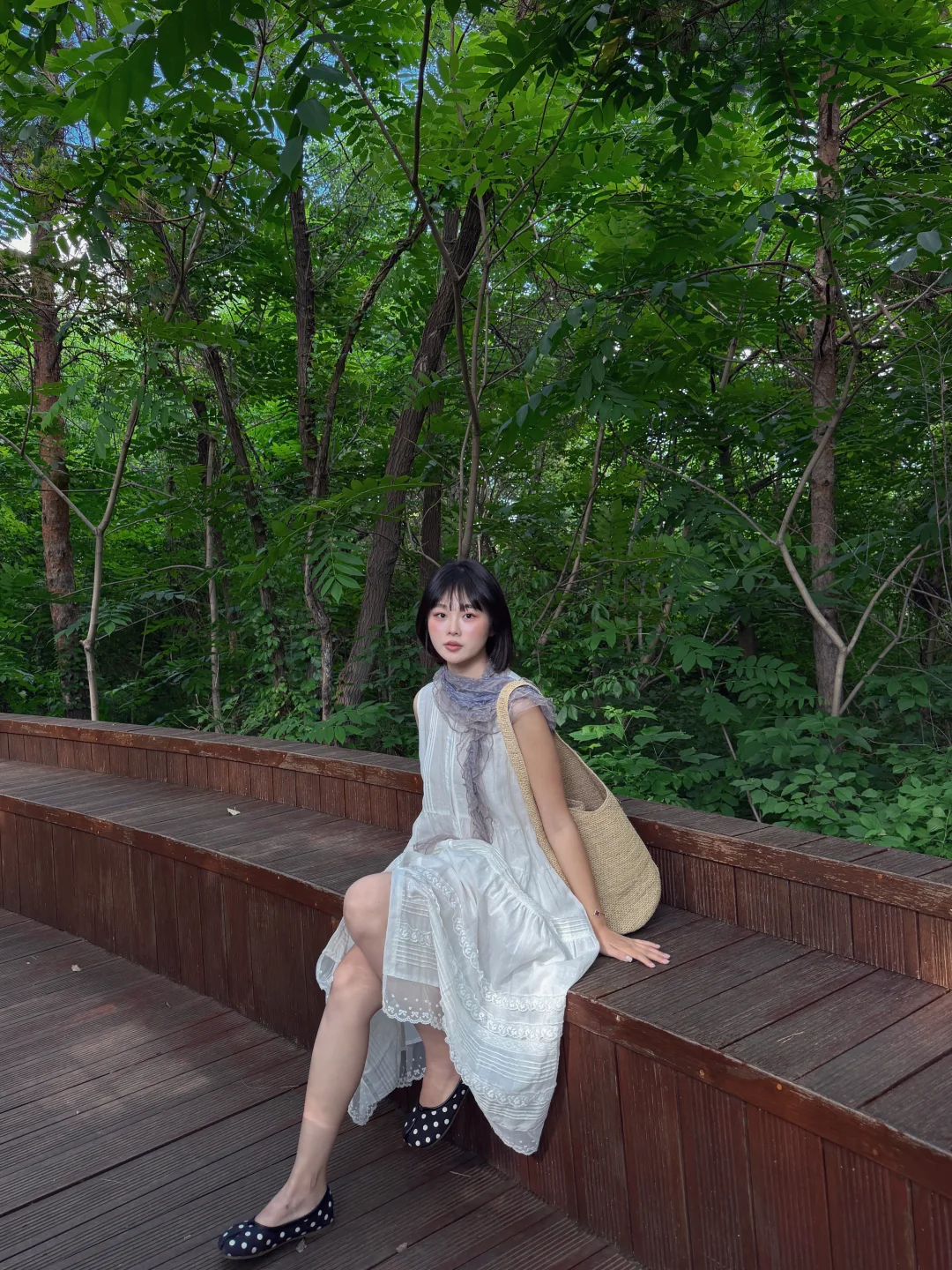 水文化生态园又一森系出片地 森林长廊🌳